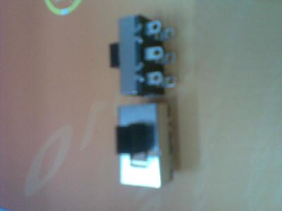 SS12F06環保拔動開關2檔 產品圖片、樣板圖及駿鏗電子介紹